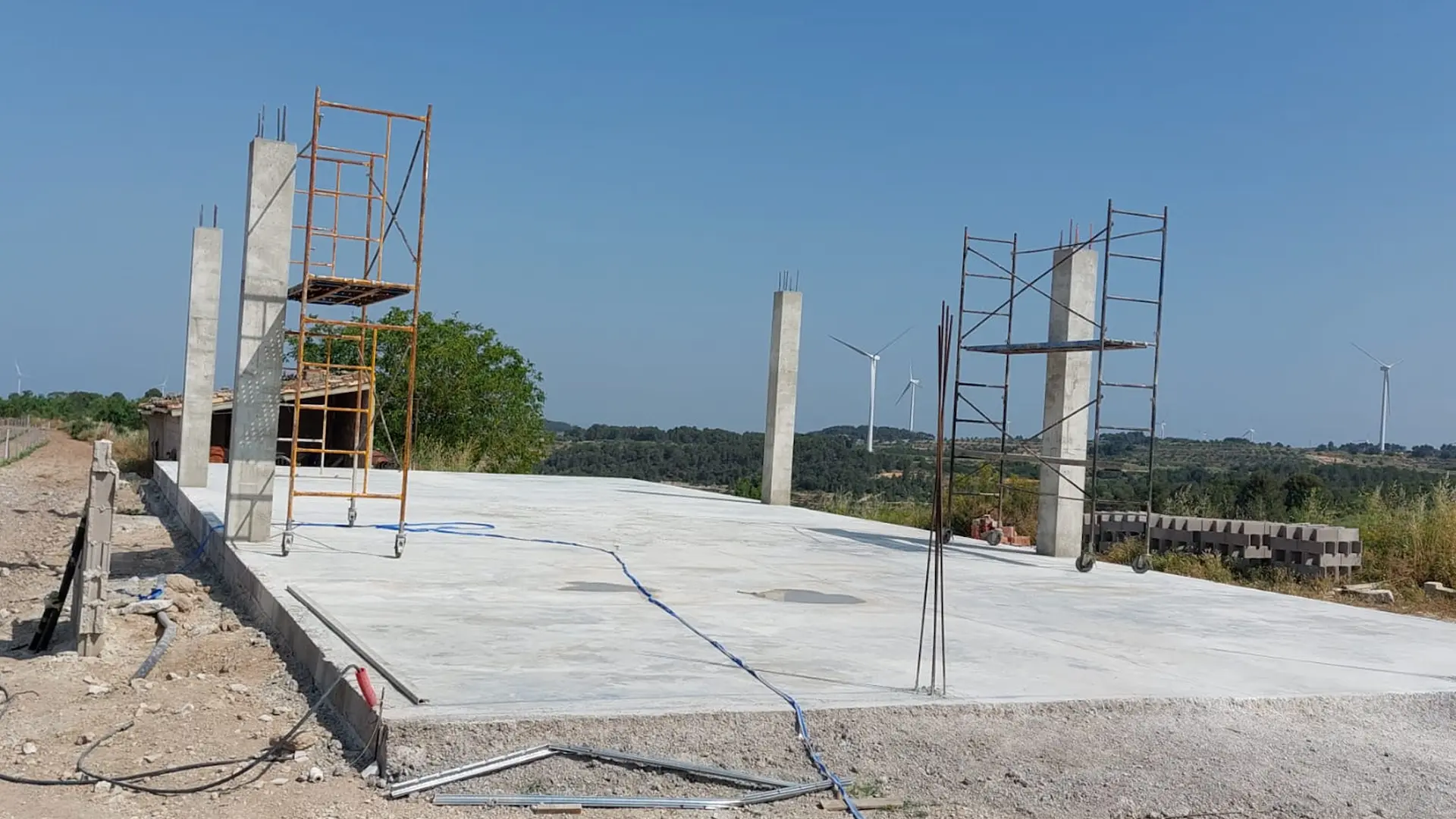 Construcció d'obra nova a la Terra Alta